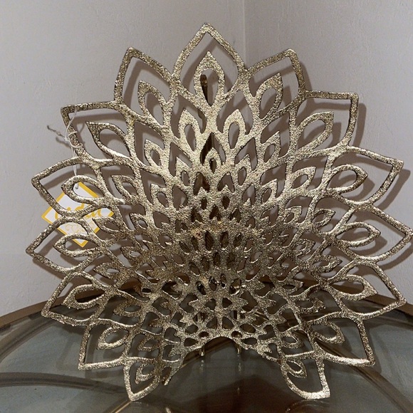 Gold India large peacock statue - Picture 6 of 6